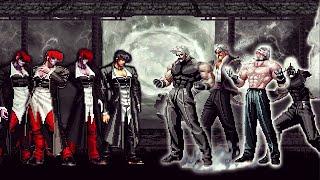 [KOF Mugen] Iori Yagami AD Team Vs New Final Rugal Team