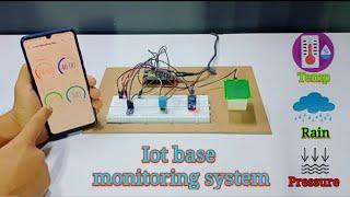 Iot base weather monitoring system |science project| btech project | Iot project |Electrical bro