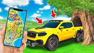 555 IQ VERSTECK von OP 6x6 SPORTWAGEN in GTA 5 (Hide & Seek)