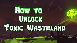 ROBLOX Dragon Adventures How to Unlock Toxic Wasteland Walk through!