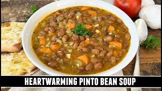 Heartwarming Pinto Bean Soup | Quick & EASY One-Pot Recipe