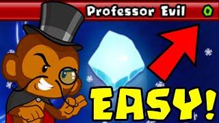 Easily Beat the NEW Professor Evil Challenge... (Bloons TD Battles)