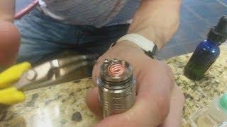 New Vapor Coil Build "The Element" RDA by Ryan Darnell @ the flavor vapor north.