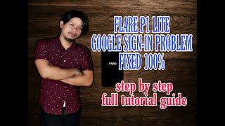 Flare p1 lite google account bypass fixed 100%