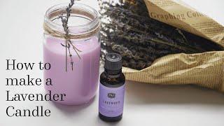Lavender Candle