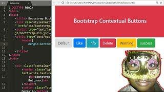 How to Create Beautiful & Responsive Buttons For your Website Using Bootstrap