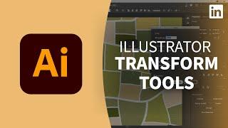 Illustrator Tutorial - Using TRANSFORM TOOLS