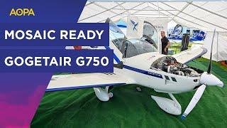 The future of LSA? - GOGETAIR G750 MOSAIC ready airplane