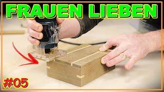 DAS PERFEKTE GESCHENK FÜR FRAUEN – AUS WIEDERVERWENDETEM HOLZ GEMACHT! (VIDEO #05) #Holzarbeiten