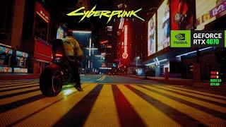 Cyberpunk 2077 2.1 on the RTX 4070 Ryzen 7500f 