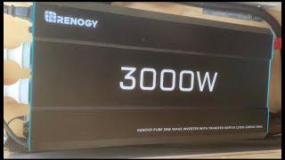 Renogy 3000 watt inverter 15 months on