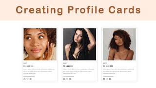 Create Beautiful Clean Profile Cards using Elementor in WordPress