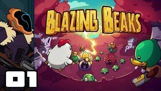 Let's Play Blazing Beaks - PC Gameplay Part 1 - Risk Vs Reward Vs Platypus