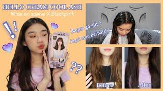 REVIEW HELLO CREAM COOL ASH (MISE EN SCENE) X BLACKPINK EDITION || Novianopiii