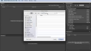 Transferring User Presets from Adobe Media Encoder CS6 to AME CC