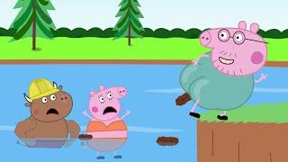 Gagal Berenang - Funny Peppa Pig Cartoon - Mommy Pig Cheated On Daddy Pig