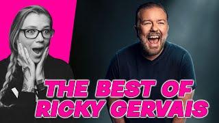 AMERICAN REACTS TO RICKY GERVAIS OFFENSIVE JOKES  | AMANDA RAE