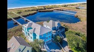 Oceanfront Home with Picturesque Views in Oak Island, North Carolina