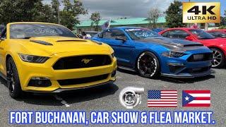 Fort Buchanan Car Show & Flea Market Event. | 4K | Guaynabo, Puerto Rico.