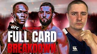 UFC Saudi Arabia Full Card Breakdown [Israel Adesanya vs Nassourdine Imavov]