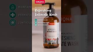 Sirona Hygiene Intimate Wash | Maintains pH | Irritation-free #femininehygieneproduct #bodywash