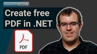 .NET PDF: Create a PDF document in .NET Core (for free)