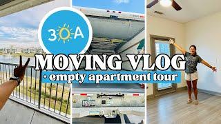 MOVING VLOG: 30A Empty Apartment Tour 