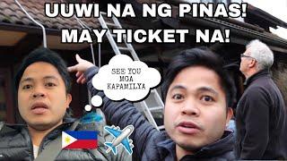 GOODBYE DEUTSCHLAND! UUWI NA NG PINAS! MAY TICKET NA!️ TULUNGAN ANG PAMILYA! | Oliver Gemmecker