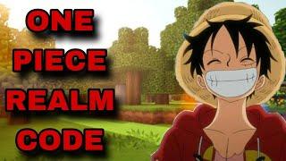 *NEW* BEST ONE PIECE REALM CODE FOR MINECRAFT BEDROCK EDITION!