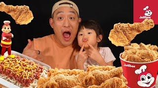 Jollibee ChickenJoy and Spaghetti- CrunchBaby