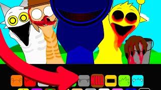 Incredibox SPRUNKI vs All CREATURES ULTRA EDITION New Mode All Characters no SUS KISS Mode