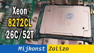 Xeon Platinum 8272CL, 26 Ядра, 52 Потоків, до 3.7 ГГц, LGA 3647