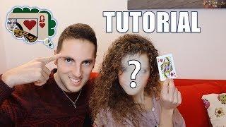 ENIGMA LA CARTA SOLO PENSATA: TUTORIAL MAGIA CON LE CARTE MEDIO DIFFICILE