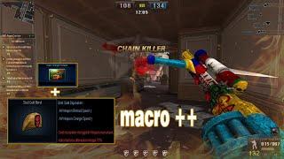 TEST MACRO LOGITECH 75% QC ? || gameplay point blank