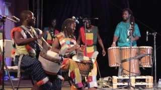 Jalikunda wows the Montserrat African Music Fesival in March 2013