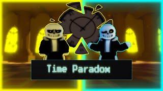 Time Paradox (Chara Update) Undertale: Judgement Day Roblox (No food)