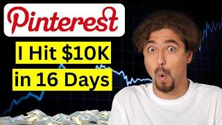 How To Make $100/DAY With Pinterest Affiliate - I Hit $10K in 16 Days