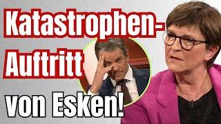 Lanz SPRACHLOS: Arrogante Saskia Esken verliert die Nerven!