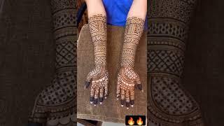 Beautiful bridal shower mehndi designs