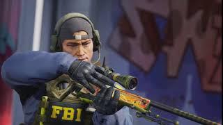 CSGO Intro - Bullet flip with knuckles with a high drop rollover