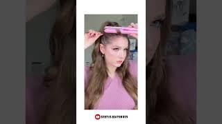 Cute princess hairstyle to try at home|#hairstyles #girlyvibes #cutehairstyles #aesthetic #princess