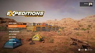 Expeditions A MudRunner Game MOD/Custom Map install ON PC and save game files