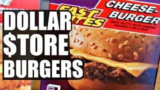 $1 DOLLAR STORE BURGER Taste Test