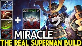 MIRACLE [Sven] The Real Superman Build Full Physical Damage Dota 2