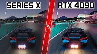 Forza Motorsport 8 RTX 4090 vs Xbox Series X - Direct Comparison! Attention to Detail & Graphics! 4K