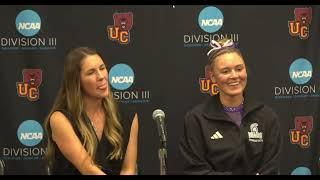 Winona State Gymnastics - NCGA post meet press conference