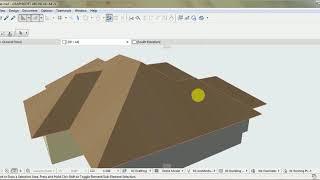 ArchiCAD Tutorial | Roof Modeling in ArchiCAD 21 and above