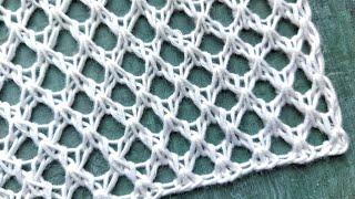 Original mesh knitting Stars for jumpers, tunics