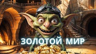 GOBLIN MINE  GOLDEN WORLD,  ЗОЛОТАЯ ШАХТА, КАК ИГРАТЬ? ТОКЕН GMG?