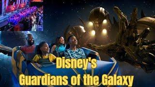 [4k] Guardians of the Galaxy Cosmic Rewind Rollercoaster at Epcot|Walt Disney World